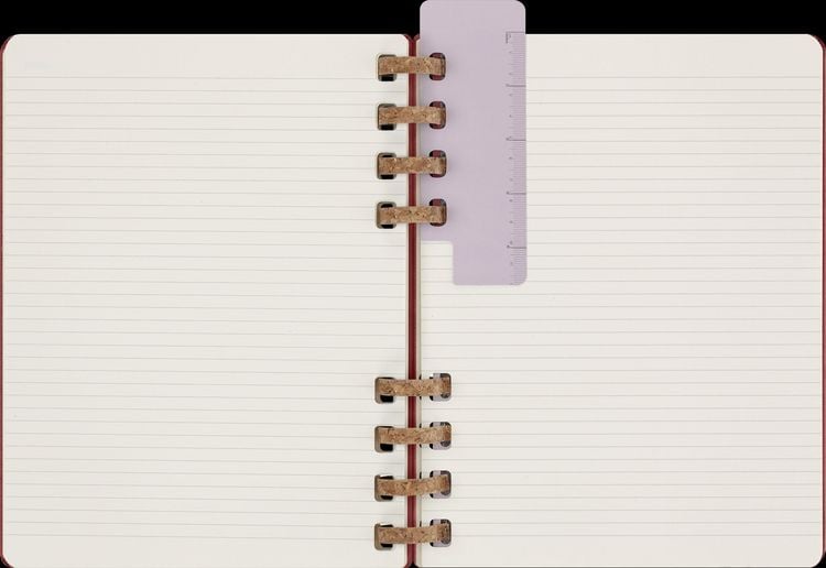 Produktbild: Moleskine Undatierter Life Kalender Mit Spiralbindung, Xl, Wochen-Monatskalender, Fester Einband, Crush Cherry