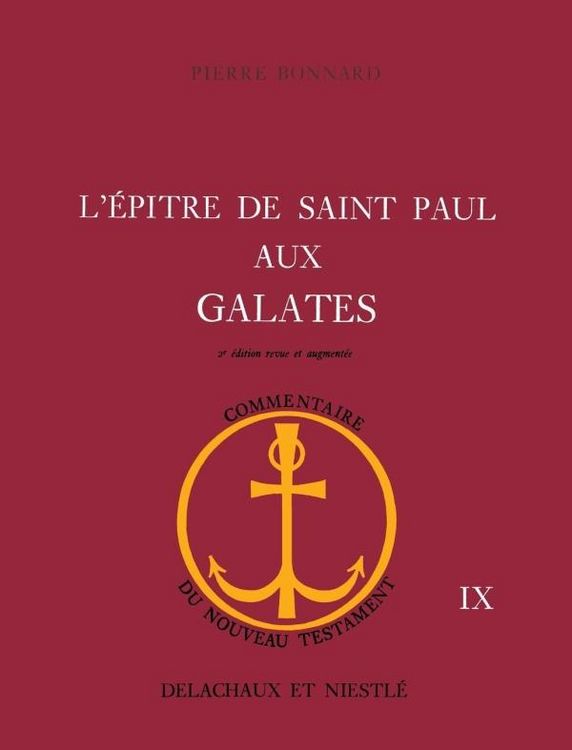 Produktbild: L'Epitre de saint Paul aux Galates