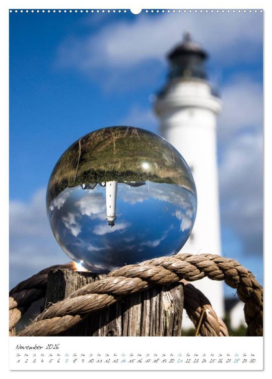Produktbild: J&uuml;tlands Nordsee (hochwertiger Premium Wandkalender 2026 DIN A2 hoch), Kunstdruck in Hochglanz