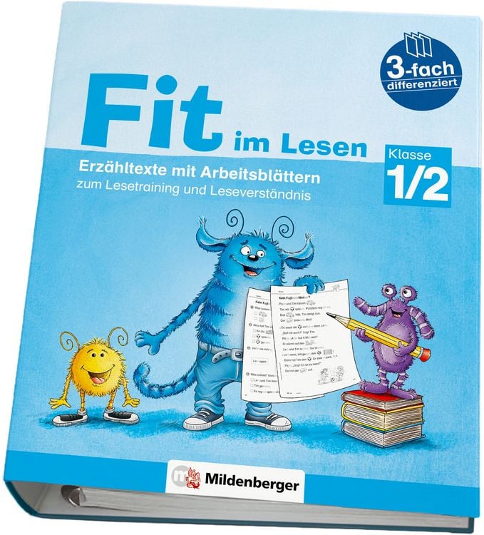 Produktbild: Fit im Lesen &ndash; Erz&auml;hltexte, Klasse 1/2