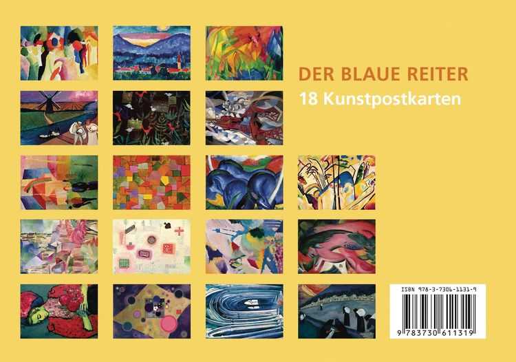Postkarten-Set Der Blaue Reiter