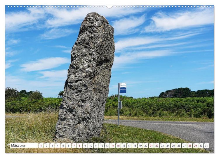 Produktbild: Belle Ile en Mer - Ein bretonisches Paradies (Wandkalender 2026 DIN A2 quer), CALVENDO Monatskalender