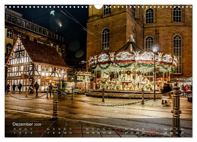 Produktbild: Frankfurt city view (Wandkalender 2026 DIN A3 quer), CALVENDO Monatskalender