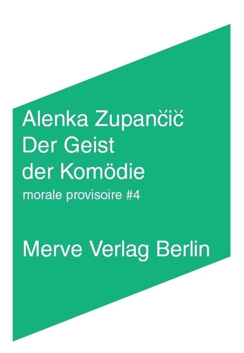Produktbild: Der Geist der Kom&ouml;die