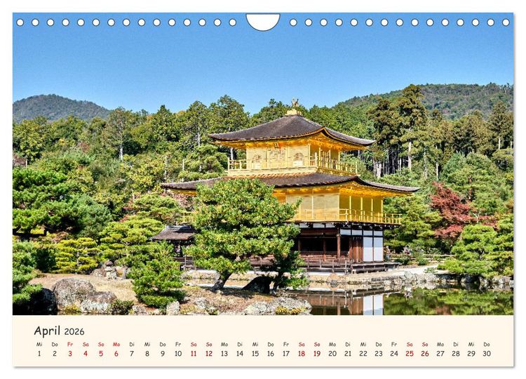 Produktbild: Japan - Traditon und Moderne (Wandkalender 2026 DIN A4 quer), CALVENDO Monatskalender