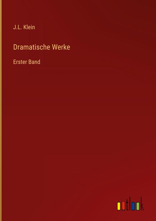 Produktbild: Dramatische Werke