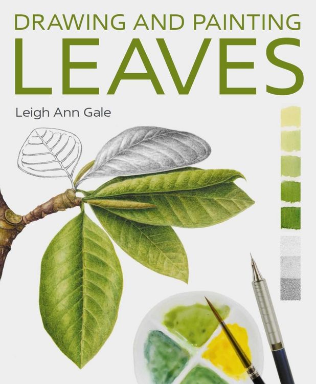 Produktbild: Drawing and Painting Leaves