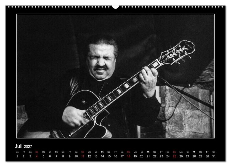 Produktbild: Jazz onstage (hochwertiger Premium Wandkalender 2027 DIN A2 quer), Kunstdruck in Hochglanz