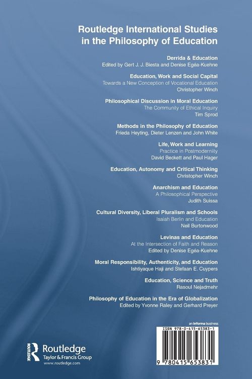 Produktbild: Philosophy of Education in the Era of Globalization