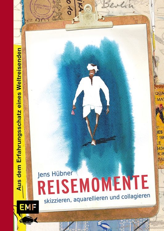 Produktbild: Reisemomente skizzieren, aquarellieren und collagieren