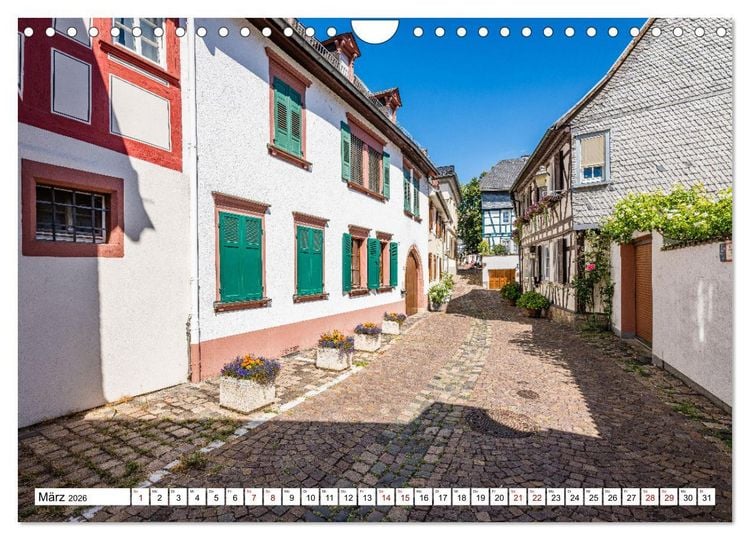Produktbild: Historisches Eltville (Wandkalender 2026 DIN A4 quer), CALVENDO Monatskalender