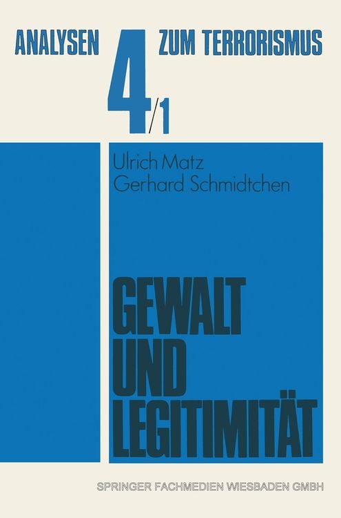 Produktbild: Gewalt und Legitimit&auml;t