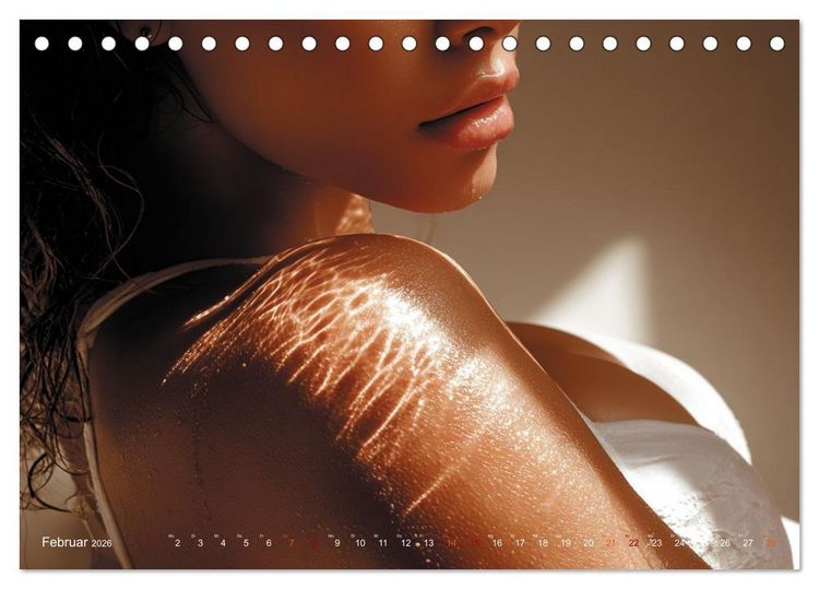 Produktbild: Zwischen Haut und Licht (Tischkalender 2026 DIN A5 quer), CALVENDO Monatskalender