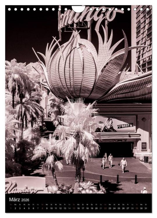 Produktbild: LAS VEGAS (Wandkalender 2026 DIN A4 hoch), CALVENDO Monatskalender