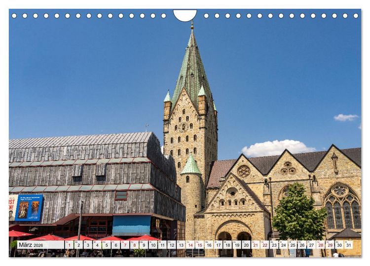 Produktbild: Ostwestfalen - Paderborn (Wandkalender 2026 DIN A4 quer), CALVENDO Monatskalender