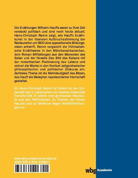 Produktbild: Wilhelm Hauff &ndash; Spiele des B&ouml;sen