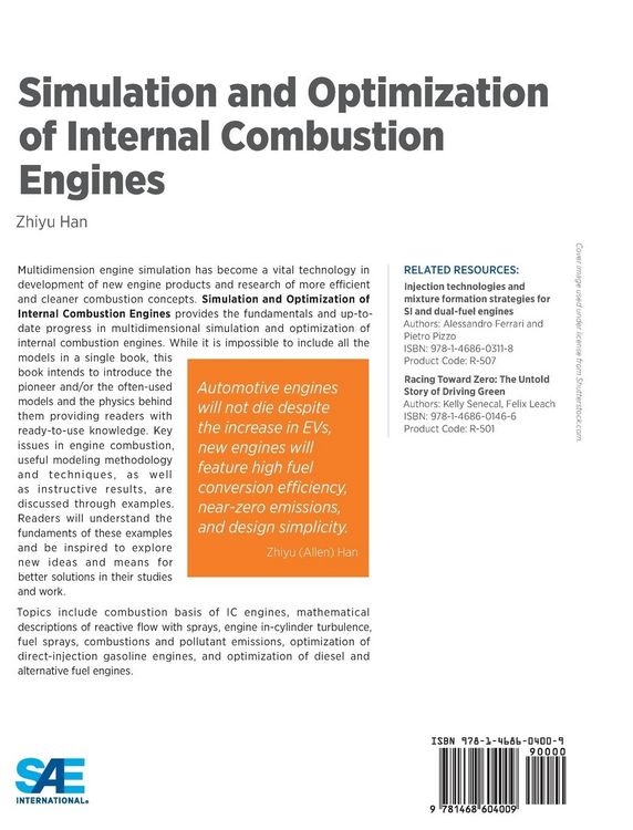 Produktbild: Simulation and Optimization of Internal Combustion Engines