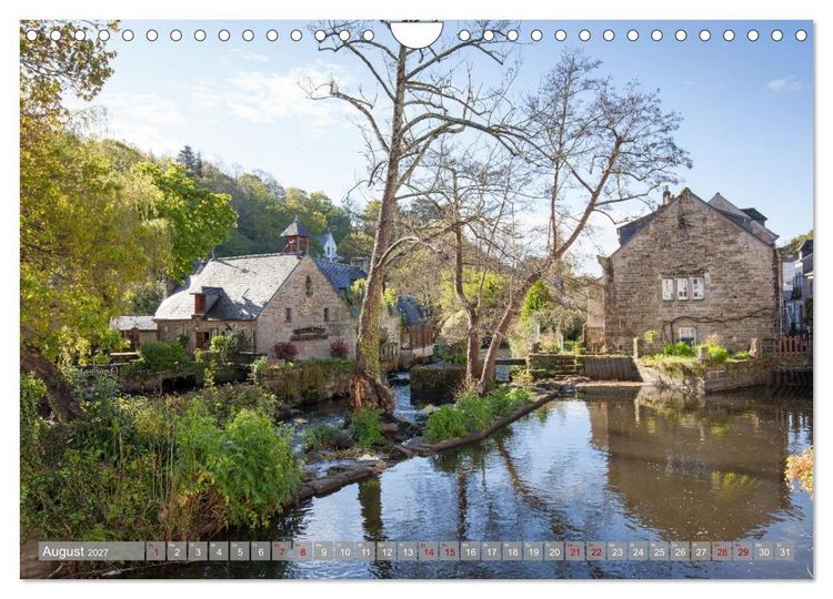 Produktbild: Momente einer Reise - Bretagne (Wandkalender 2027 DIN A4 quer), CALVENDO Monatskalender