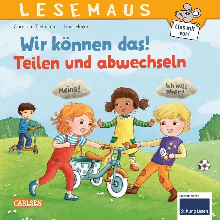Bild vom Artikel LESEMAUS 124: Wir können das! Teilen und abwechseln vom Autor Christian Tielmann