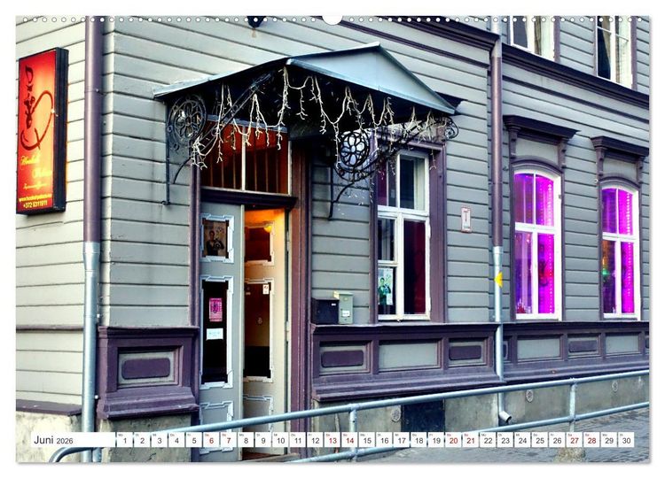 Produktbild: Tallinn City Tour (hochwertiger Premium Wandkalender 2026 DIN A2 quer), Kunstdruck in Hochglanz