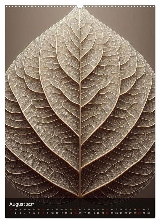 Produktbild: Geometrie der Natur &ndash; Formen, Muster, Strukturen (hochwertiger Premium Wandkalender 2027 DIN A2 hoch), Kunstdruck in Hochglanz