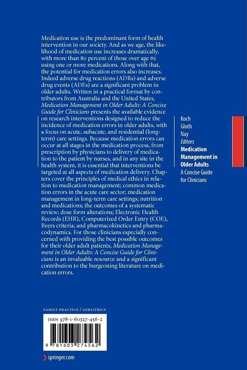 Produktbild: Medication Management in Older Adults