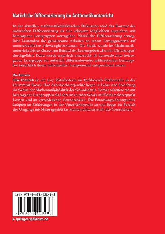 Produktbild: Nat&uuml;rliche Differenzierung im Arithmetikunterricht