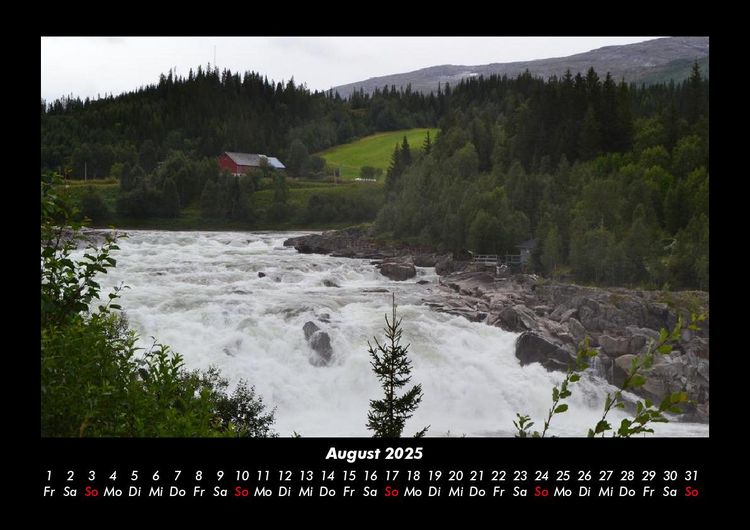 Produktbild: Wasserf&auml;lle 2025 Fotokalender DIN A3