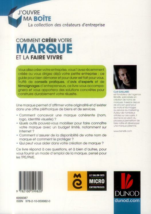 Produktbild: Comment creer votre marque et la