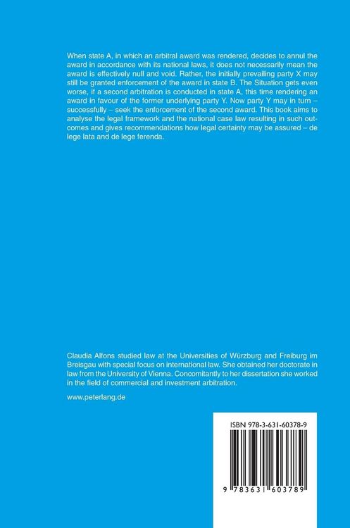 Produktbild: Recognition and Enforcement of Annulled Foreign Arbitral Awards