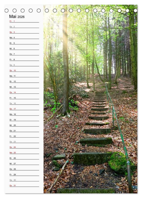 Produktbild: Nieste, Kleinod am Kaufunger Wald (Tischkalender 2026 DIN A5 hoch), CALVENDO Monatskalender