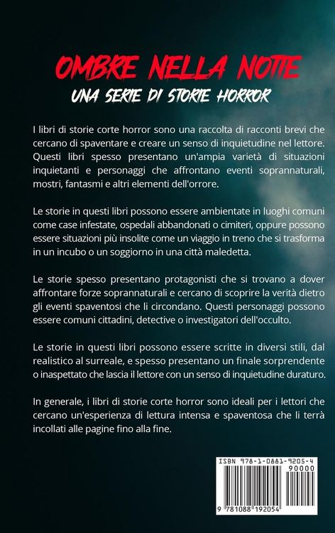 Produktbild: Ombre nella notte