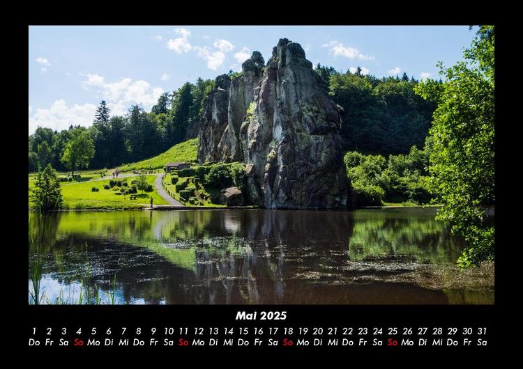 Produktbild: Die Seen der Erde 2025 Fotokalender DIN A3