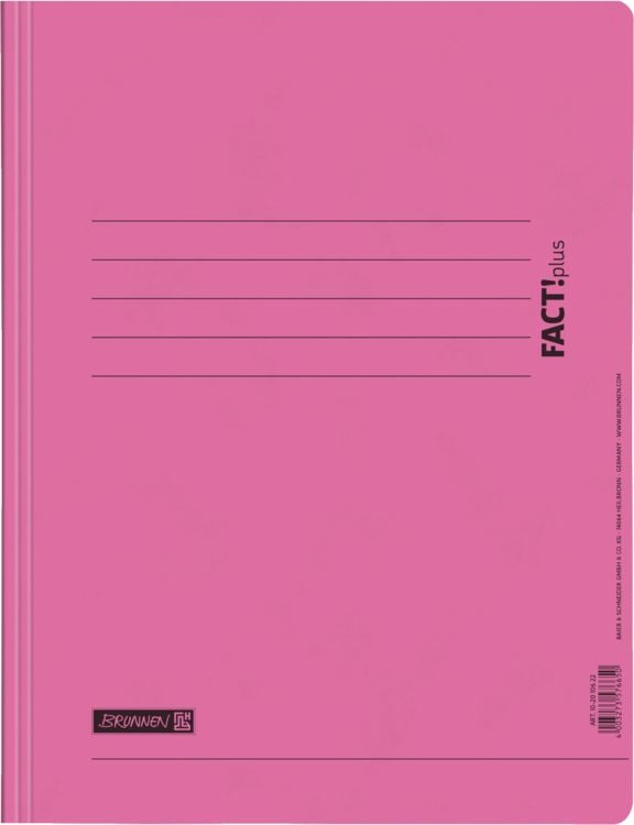 Produktbild: Brunnen Brunnen Schnellhefter FACT!plus rosa