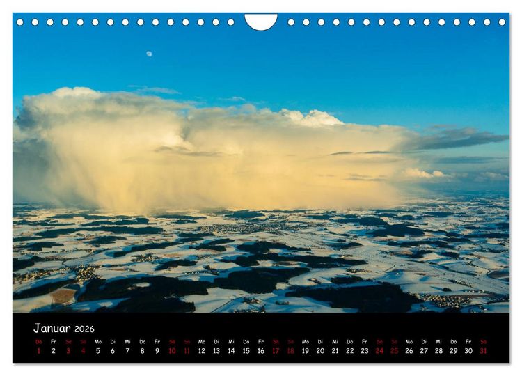 Produktbild: Wolkenwelten (Wandkalender 2026 DIN A4 quer), CALVENDO Monatskalender