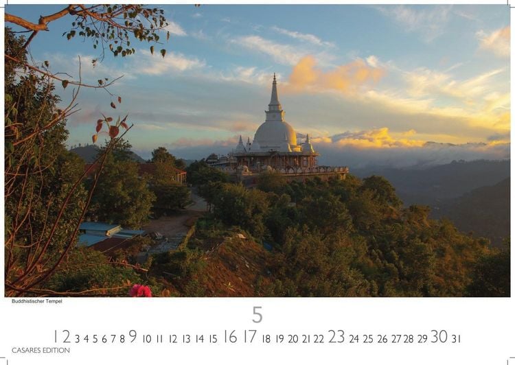 Produktbild: Sri Lanka Kalender 2027 &ndash; Wandkalender | Fotokalender Asien 24x35cm - Hochwertiger f&uuml;r 2027 &ndash; mit atemberaubenden Fotos von Sri Lanka, perfekt f&uuml;r Sri Lanka -Liebhaber