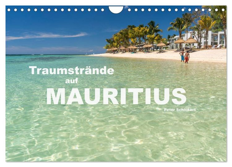 Produktbild: Traumstr&auml;nde auf Mauritius (Wandkalender 2026 DIN A4 quer), CALVENDO Monatskalender