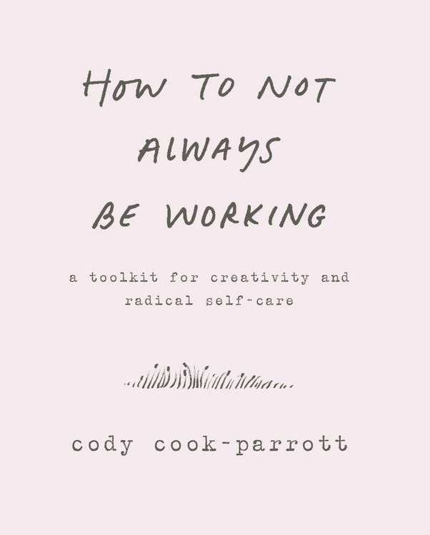 Produktbild: How to Not Always Be Working