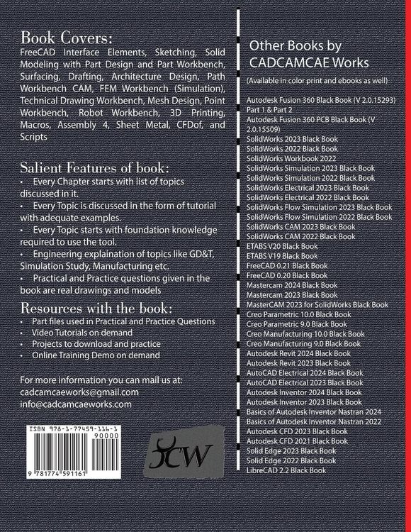 Produktbild: FreeCAD 0.21 Black Book