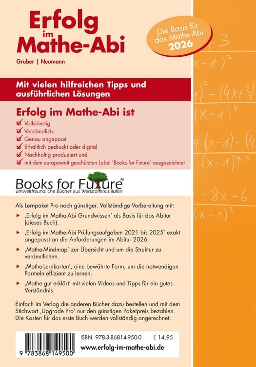 Produktbild: Erfolg im Mathe-Abi 2026 Hessen Grundkurs Grundwissen