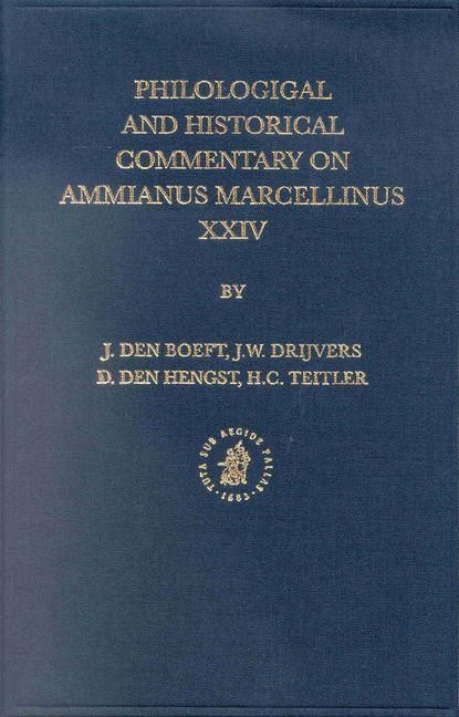 Produktbild: Philological and Historical Commentary on Ammianus Marcellinus XXIV