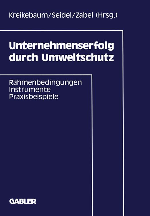 Produktbild: Unternehmenserfolg durch Umweltschutz