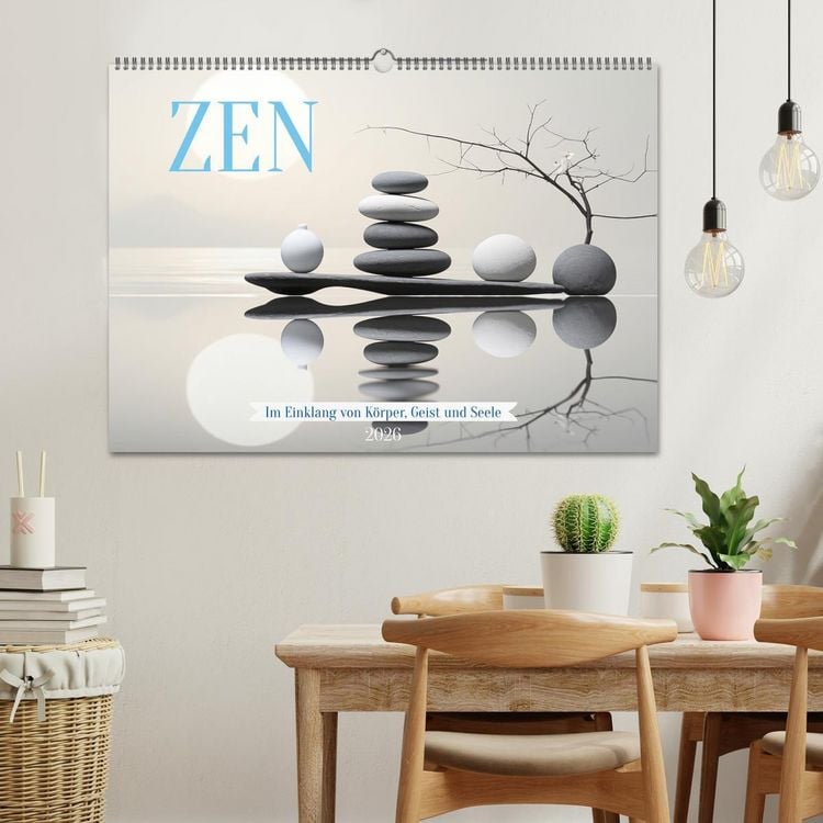 Produktbild: Zen (Wandkalender 2026 DIN A2 quer), CALVENDO Monatskalender