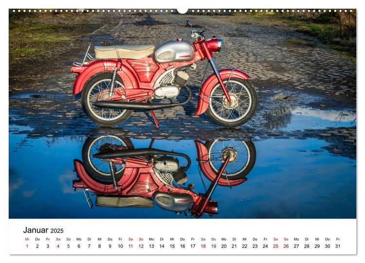 Produktbild: Zündapp-Träume (hochwertiger Premium Wandkalender 2025 DIN A2 quer), Kunstdruck in Hochglanz