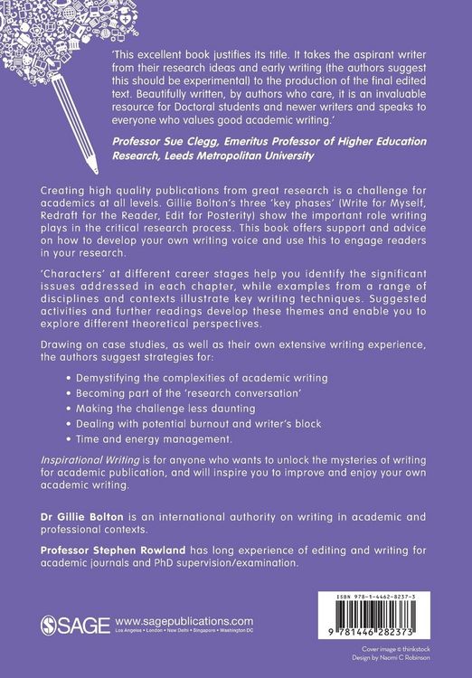 Produktbild: Inspirational Writing for Academic Publication