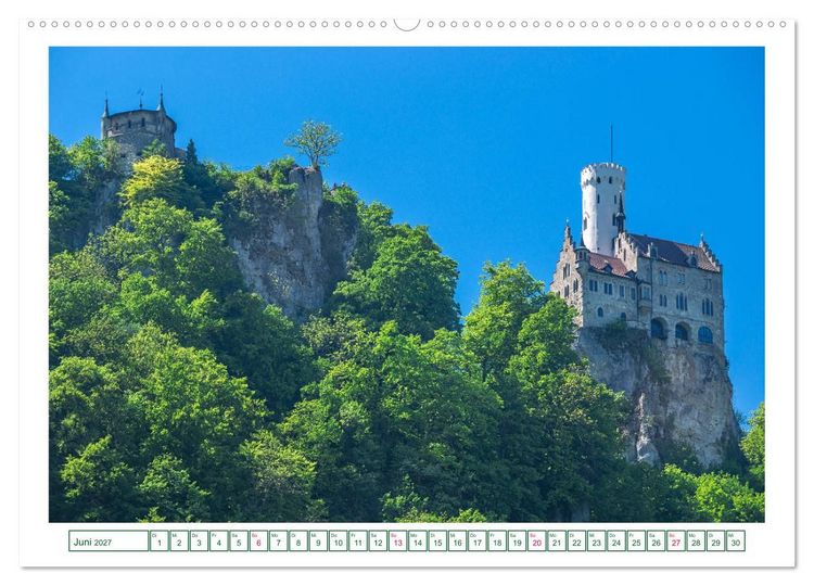 Produktbild: M&auml;rchenhaftes Deutschland (hochwertiger Premium Wandkalender 2027 DIN A2 quer), Kunstdruck in Hochglanz