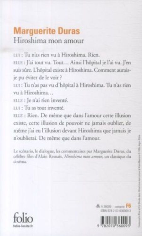 Produktbild: Hiroshima mon amour