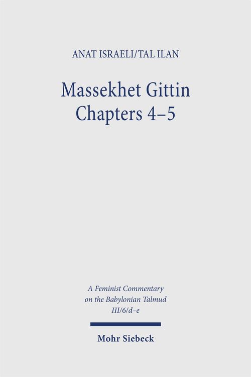 Produktbild: Massekhet Gittin Chapters 4-5