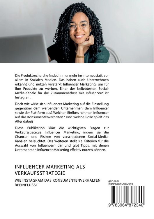 Produktbild: Influencer Marketing als Verkaufsstrategie. Wie Instagram das Konsumentenverhalten beeinflusst