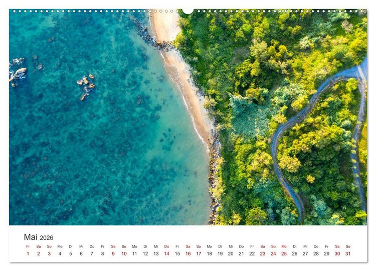Produktbild: Vietnam - Das Land der Morgenr&ouml;te. (hochwertiger Premium Wandkalender 2026 DIN A2 quer), Kunstdruck in Hochglanz